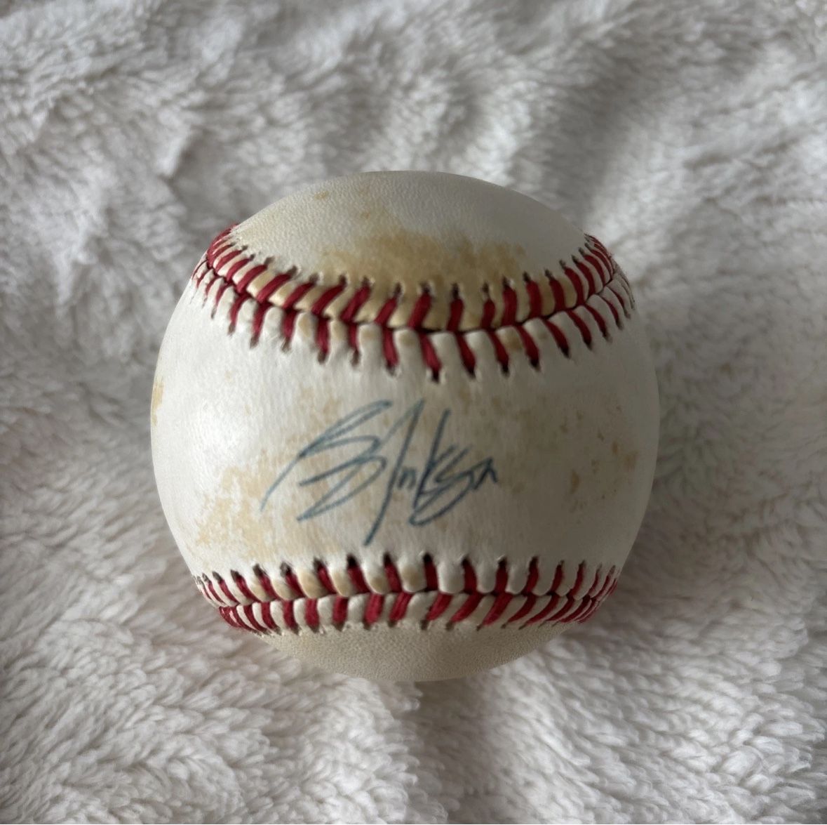 Bo Jackson Signed Autograph Baseball On Official Major League Baseball MLB NFL