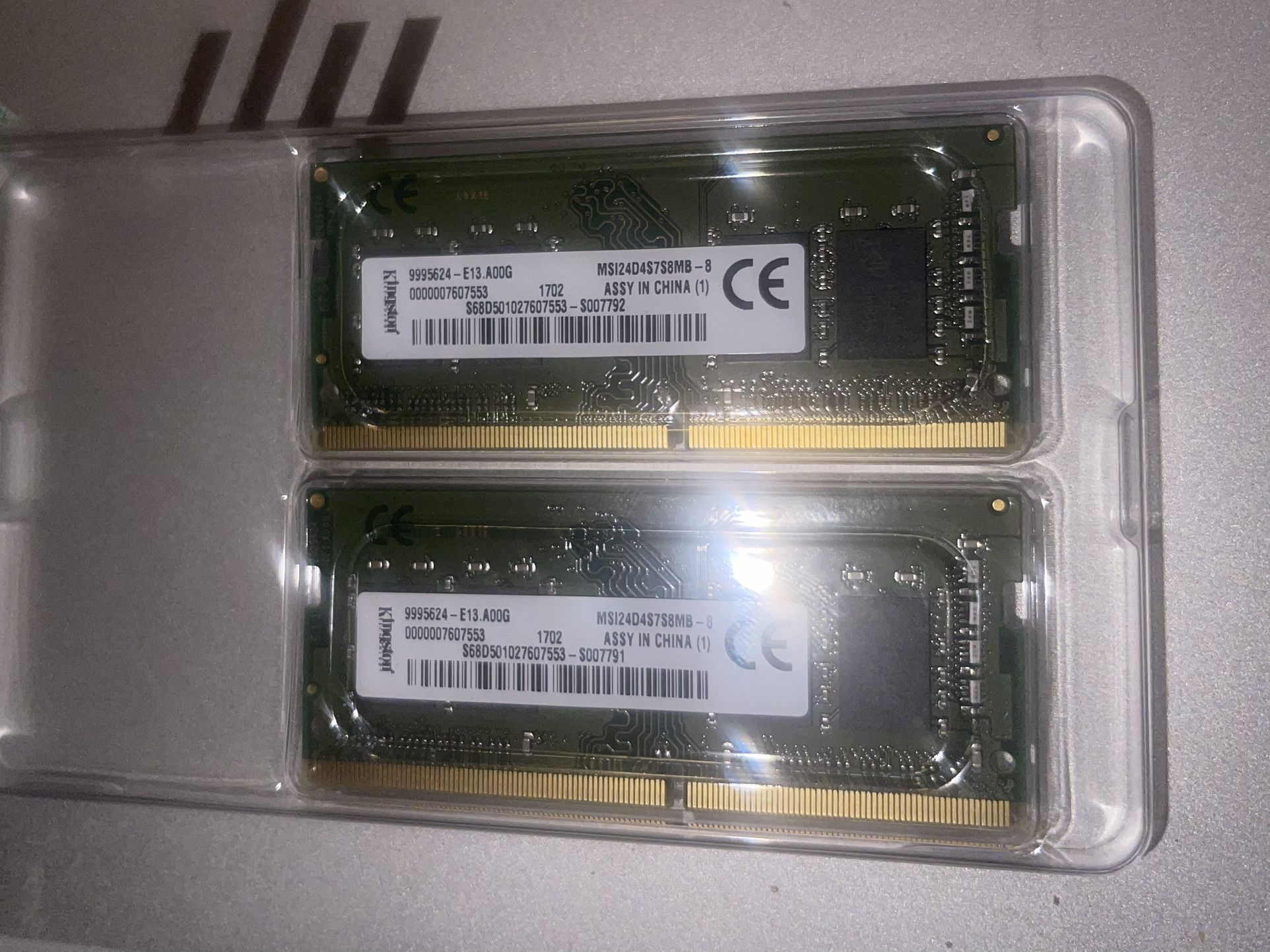 Kingston  Ddr4  Sodimm Ram (8gb 2x) 