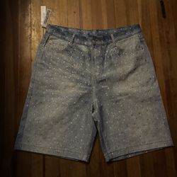 Undeveloped Rhinestone denim shorts Size 36