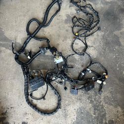 17-19 Infiniti Qx80 5.6l Engine Wiring Harness
