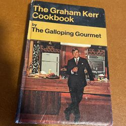 Antique Galloping Gourmet Cookbook