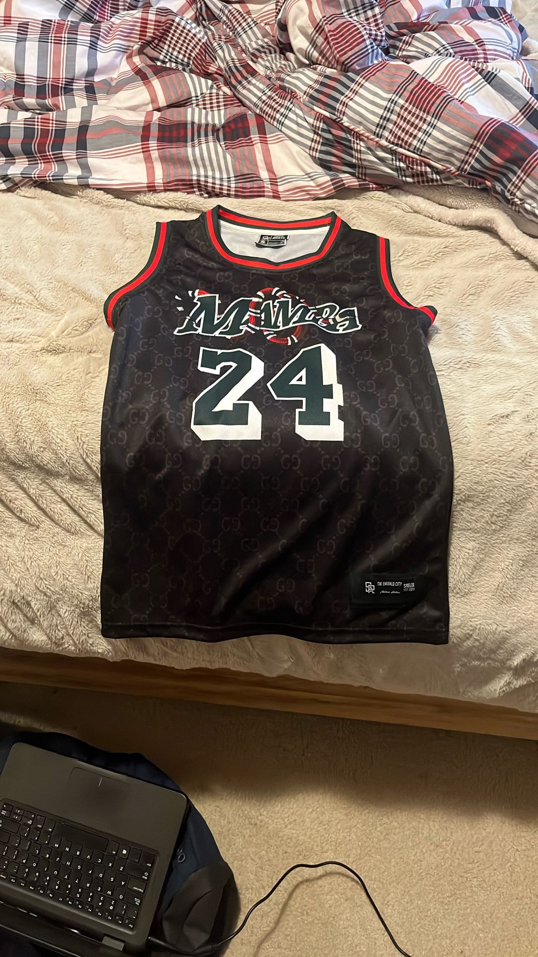 Custom Gucci Kobe Bryant Jersey