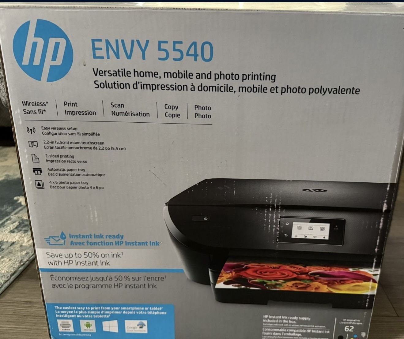 HP Envy 5540 All In One Printer