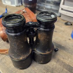 Lemaire Fbt Paris WW1 era Biniculars