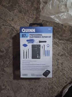 Quinn 87-Piece Professional Electronics Repair Kit