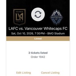 LAFC Vs Vancouver