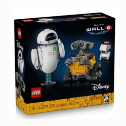 LEGO Disney & Pixar WALL-E & EVE (LEGO Model: 43279)