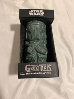 Star Wars Geeki Tikis The Mandalorian 20 oz Ceramic Tiki Mug New in Box