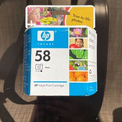 HP Inkjet Photo Print Cartridge 58