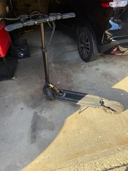 Fluid Electric Scooter Foldable Black