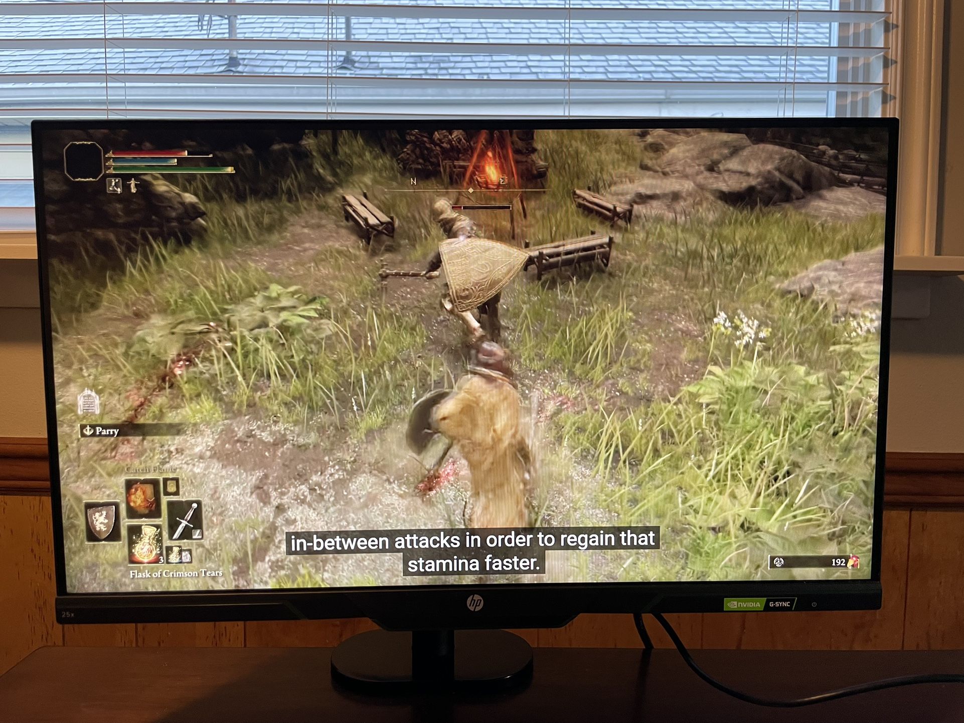 HP 25x 24.5” 1080p 144hz PC Gaming Monitor
