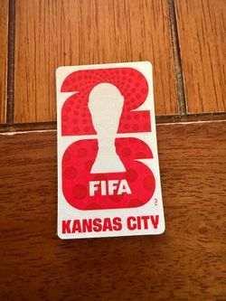 Official FIFA World Cup 2026 Volunteer Uniform Velcro Patch – Kansas City – Rare