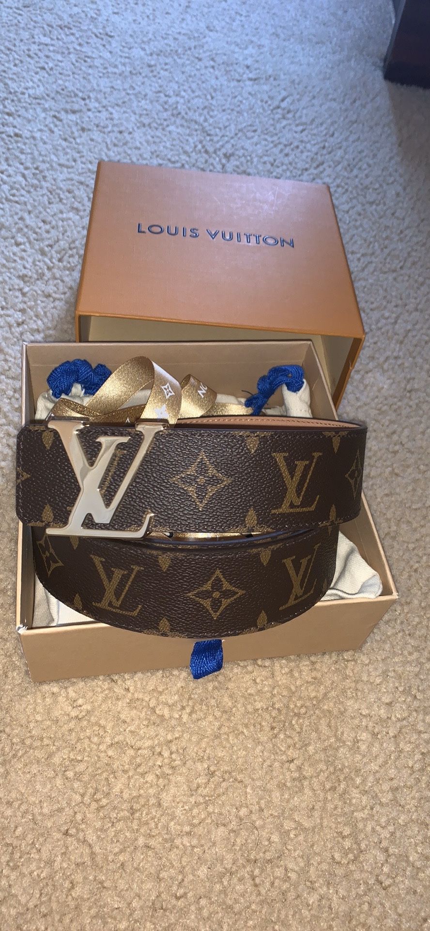 Louis Vuitton monogram belt!