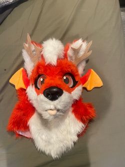 Furry head