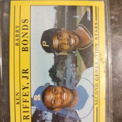 22 In Total Baseball Cards Various 10 Griffey Jr Senior And Family