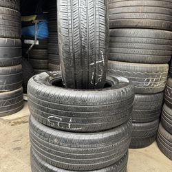 Used tires P265-65-18 brand goodyear wrangler territory ht