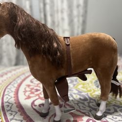 American Girl Doll 18" Brown Chestnut Horse DNJ90 2016 Retired