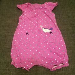 Carters Bird Romper size 18 months New