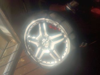 Mercedes rims tire