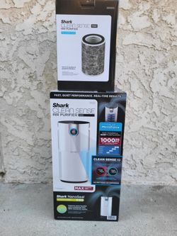 SHARK CLEAN AENSE AIR PURIFIER 1000 w/ Extra Filter
