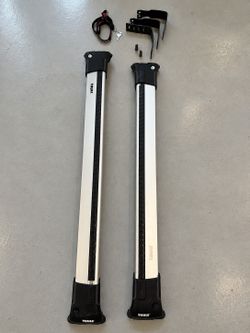 Thule AeroBlade Edge Raised Rail Crossbar Pair