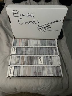 Football, baseball,& basketball cards