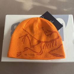 Arcteryx Orange Beanie Blazer Copper sky