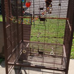 Huge Bird Cage And Smaller Cage Free