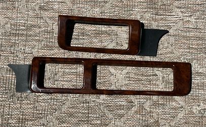 Jeep Grand Cherokee ZJ 96-98 Wood Grain Dash Trim Bezel Pair (contact info removed)6 (contact info removed)7