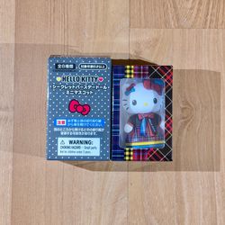 Sanrio Hello Kitty Secret Birthday Doll Mini Mascot – Tartan Plaid Outfit
