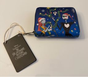 Disney Nightmare Before Christmas Zip-Around Wallet