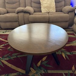 Sectional Couch, Coffee Table, & End Tables