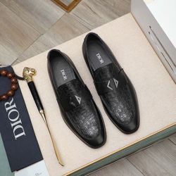 Dior CD Men’s Leather Shoes With Box 2025 New 
