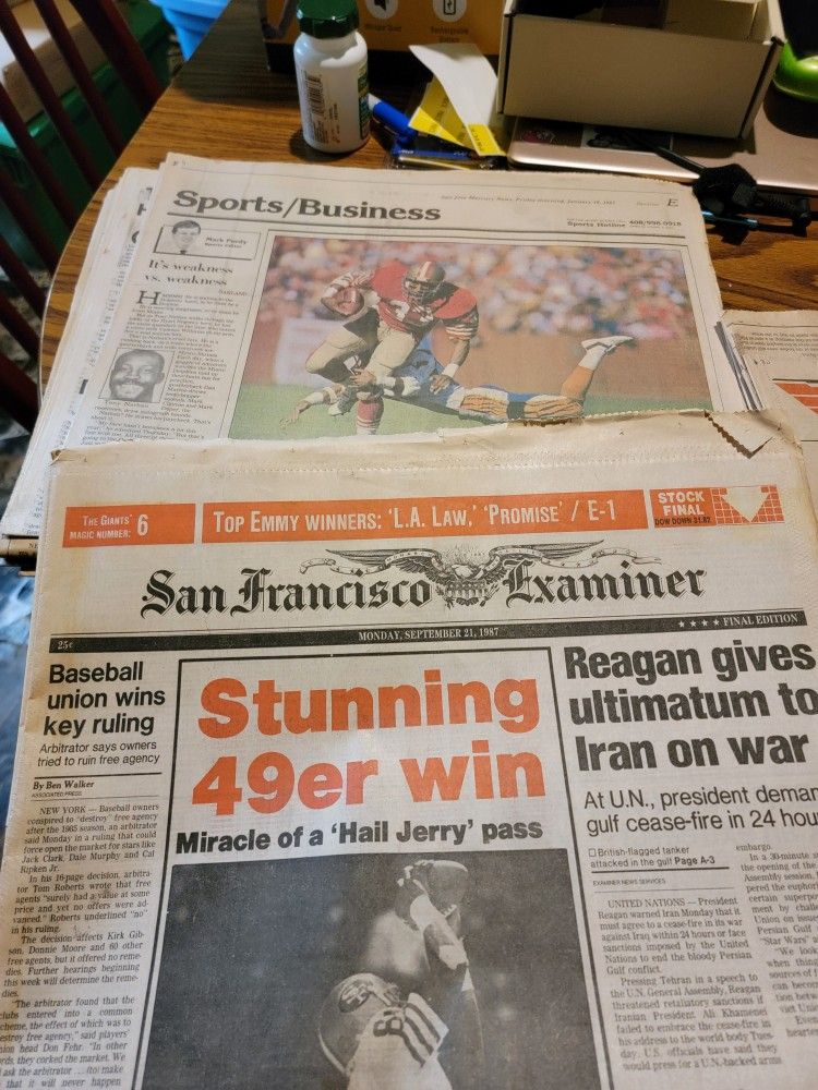 Newspapers 49ers