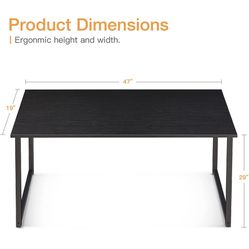 Black Office Desk And Chair