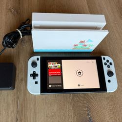 Nintendo Switch - Animal crossing themed