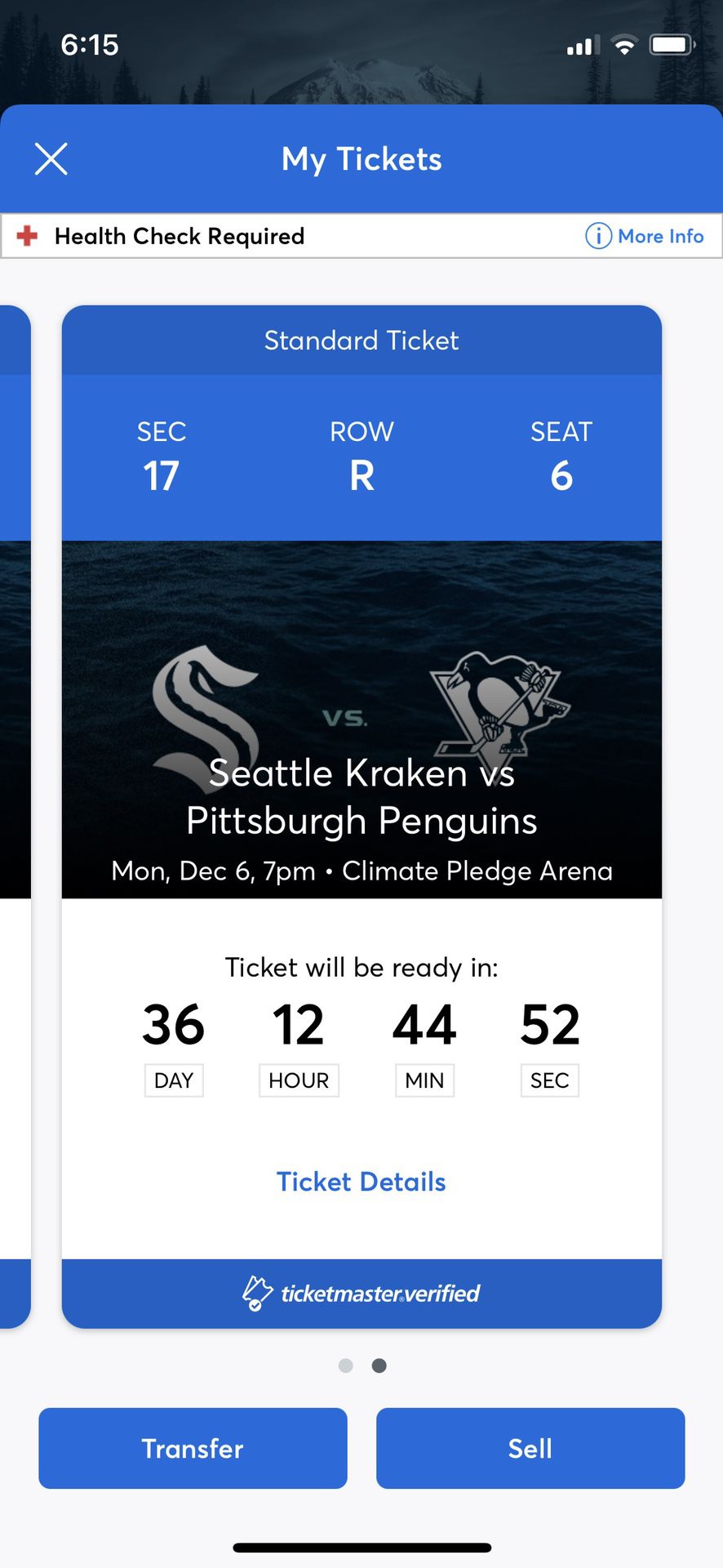 Seattle Kraken vs Pittsburgh Penguins -  14 Rows From Ice 