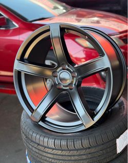 20x11 SRT REPLICA WIDEBODY WHEELS DODGE HELLRAISER STYLE RIMS + NEW TIRES FULL SET