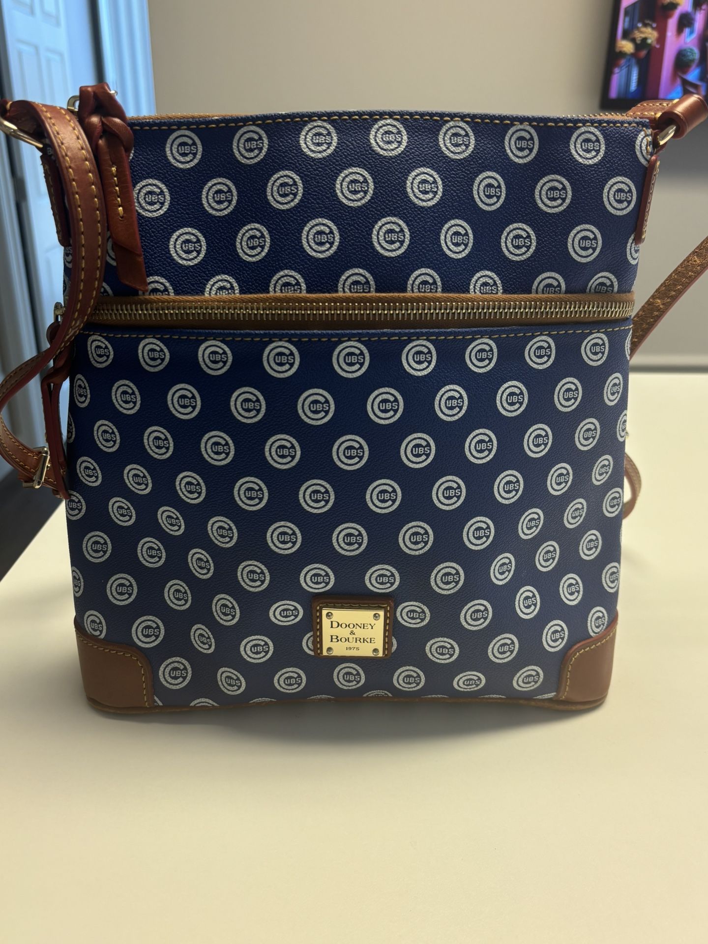 Dooney & Bourke Chicago Cubs Sloan Hobo Bag X Official MLB Limited Edition