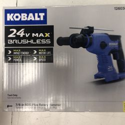 Kobalt 7/8 In Sds Plus Rotary Hammer 24v