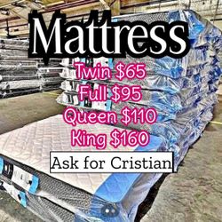 New Twin mattress Full mattress Queen mattress  King mattress  Colchones nuevos  Beds 