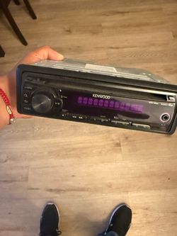Kenwood car radio