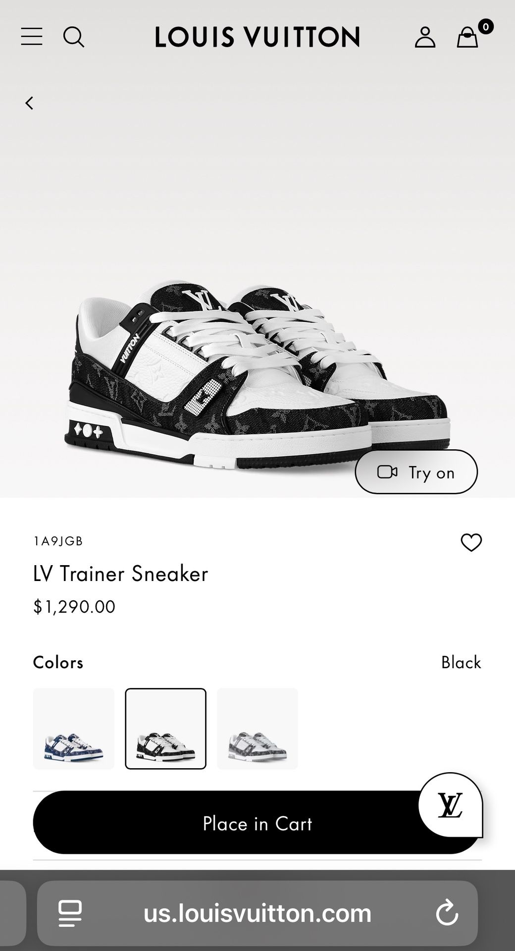 LV Trainer Sneaker
