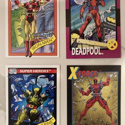 Marvel Comics Collectors Cards