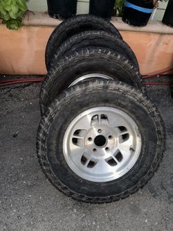1998 Ford Ranger Original Rims An Tires