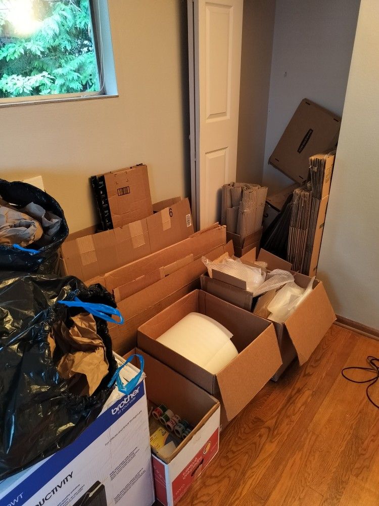 TONS of Moving Supplies