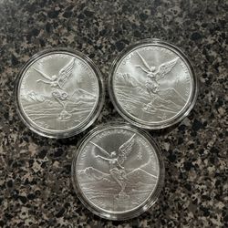 1oz Silver 2011 Libertad 