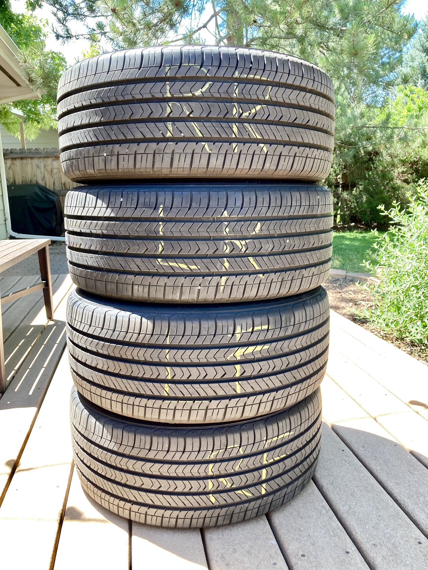Goodyear Eagle Sport A/S 235/40 R18 - Set Of 4 Barely Used Tires