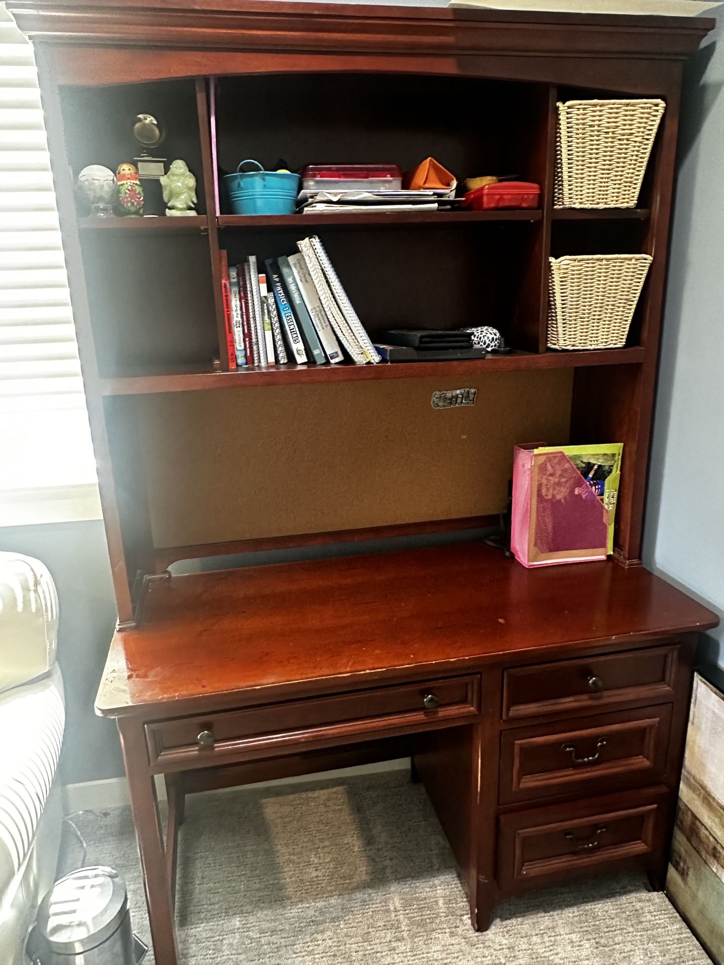 Office desk with Hutch