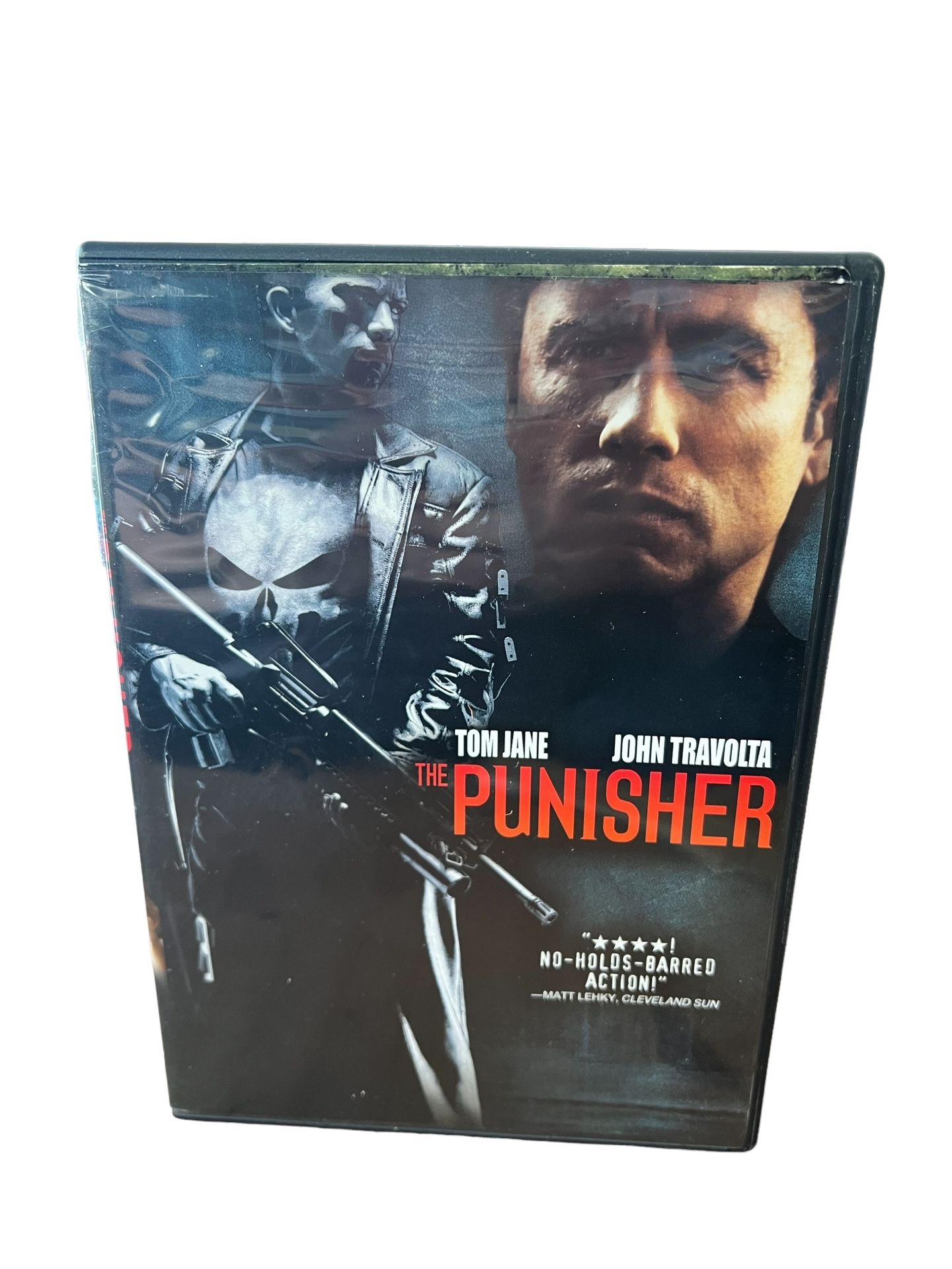 The Punisher (DVD, 2004) w Mini Comic John Travolta. Rated R. Lionsgate. B51